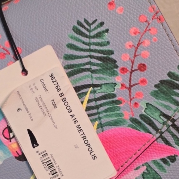 Furla - RARE* Metropolis Flamingo Convertible Satchel NWT - Picture 12 of 13